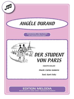 cover image of Der Student von Paris